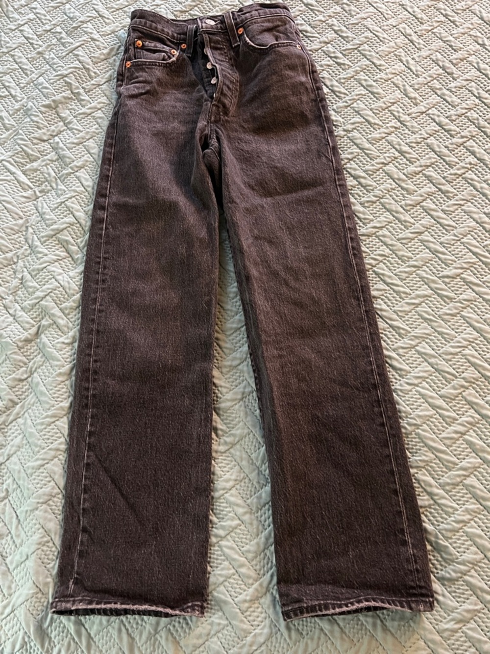 Levi’s premium ribcage straight